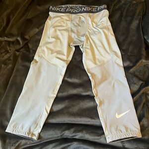 Nike Youth Gray Performance Leggings